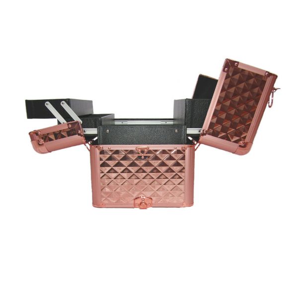 Επαγγελματική Βαλίτσα με 4 ρόδες TC-3360R Rose Gold